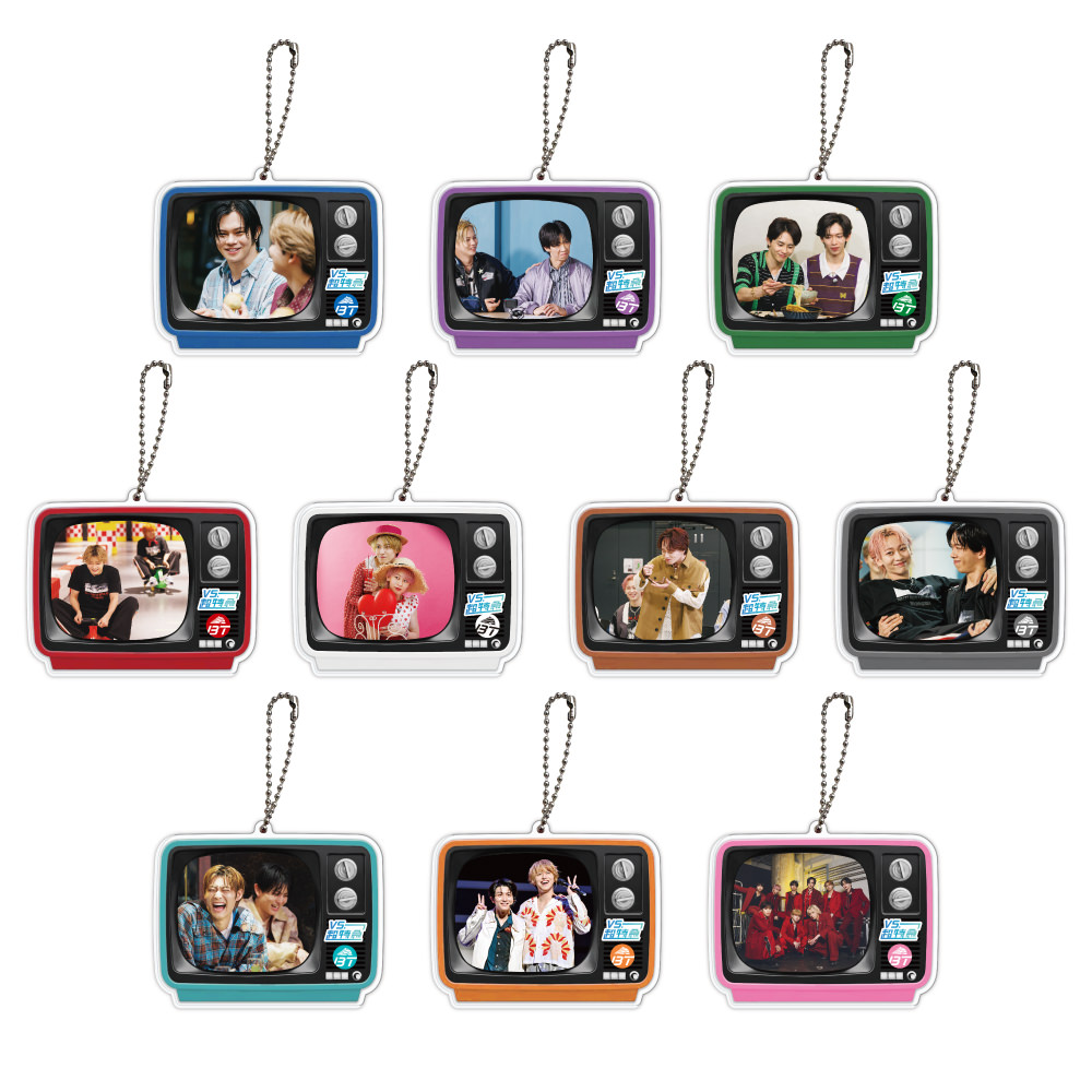 テレビ風アクリルキーホルダー